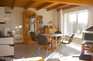 Ferienhaus Otterndorf Achtern Diek Wohnzimmer Küche